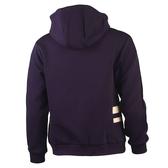 peak knitting hoodie zipper-opened jacket