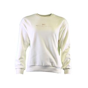 peak round neck fleece sweater