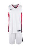 white / red / black